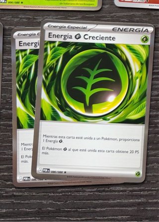 Carta Pokémon Energía Creciente 086/088