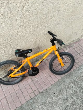 Bicicleta infantil Frog aluminio 16 super ligera