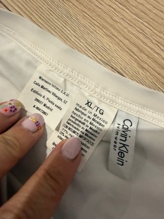 Bikini Calvin Klein Negro y Blanco