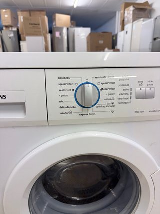 Lavadora Siemens 7kg 1000rpm con garantía