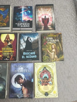 Lote 10 libros fantasía