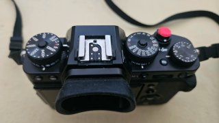 Fujifilm X-T3 con grip, se reinicia.