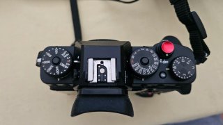 Fujifilm X-T3 con grip, se reinicia.