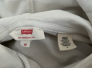 Sudadera Levi's Blanca Logo Multicolor