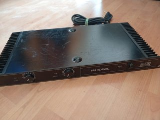 Amplificador Phonic MAX250 Negro
