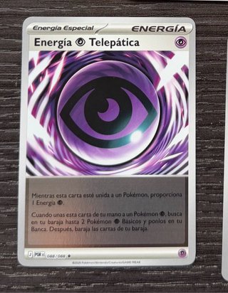 Carta Pokemon Energía Telepática 088/088 Equilibri