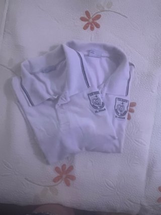 Polo manga corta Colegio El Pinar talla M