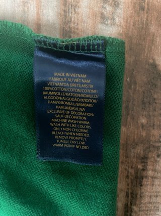 Polo Ralph Lauren Verde Talla S