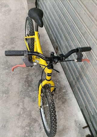 Bicicleta TOPBIKE Amarilla 20"