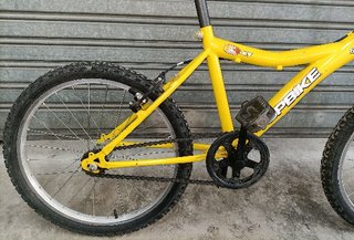 Bicicleta TOPBIKE Amarilla 20"
