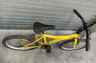 Bicicleta TOPBIKE Amarilla 20"