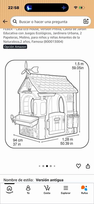 Casa dei giocattoli per giardino o interni eco house