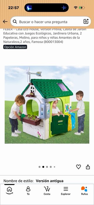 Casa dei giocattoli per giardino o interni eco house