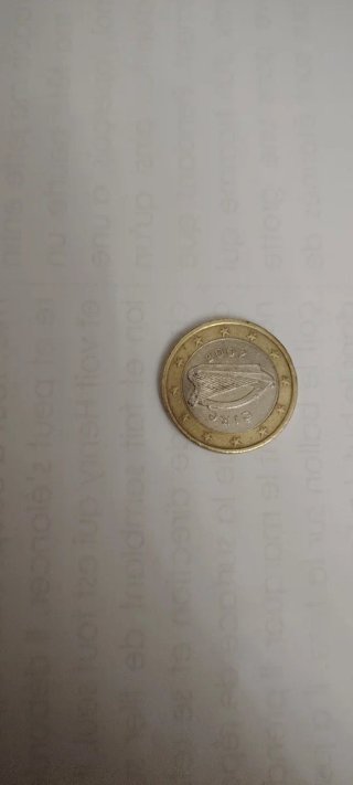 Moneta da 1 Euro Portogallo 2002 con design speciale