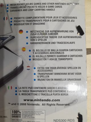 NUEVO Funda Nintendo DS Lite Rosa