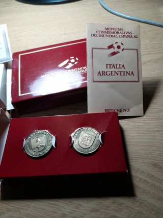 Monedas Conmemorativas Mundial España 82