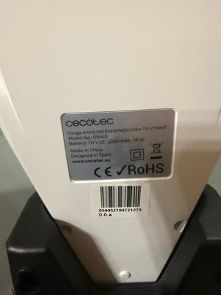 Aspirador Coche 7.4V Wet &  Nueva solo un uso