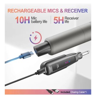 Micrófono Inalámbrico 2.4G. Nuevo.