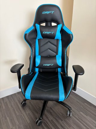 Silla Gaming Drift Negra y Azul
