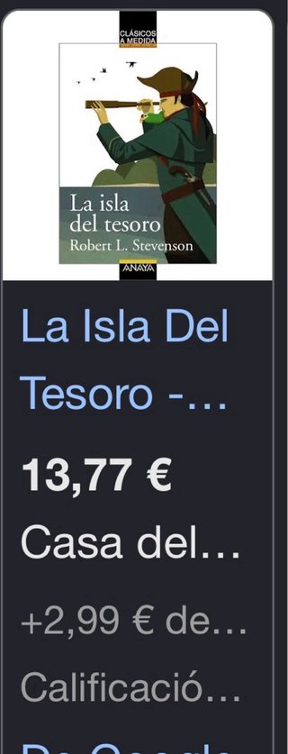 “La isla del tesoro” de Robert Louis Stevenson