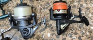 Carrete Shimano 10000 y carrete Aerlex 7000
