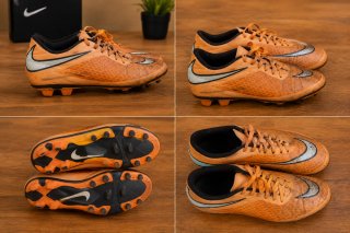 Botas Fútbol Nike Hypervenom FG Naranja