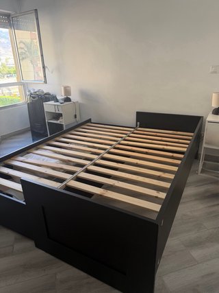 Estructura Diván BRIMNES IKEA Negro