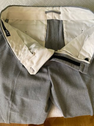 Traje Zara Gris Hombre