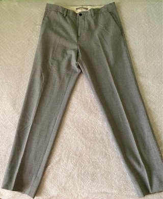 Traje Zara Gris Hombre
