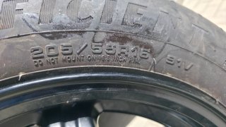 Rueda Mercedes 205/55 R16