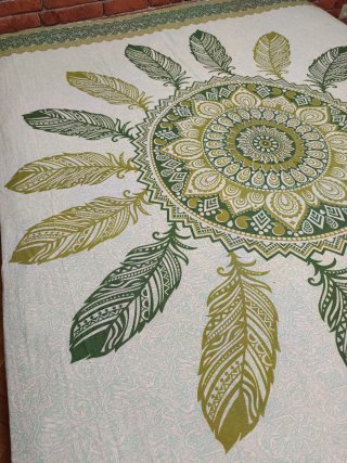 2 UNIDADES 15€ TELA TAPIZ ATRAPASUEÑOS ARTESANAL