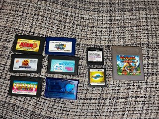 Lote Videojuegos GBA, GB, NDS Giapponese