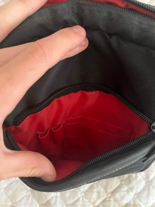 Borsa a tracolla PONY nera da uomo