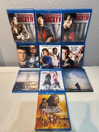Lote 10 Películas Blu-ray Acción/Drama