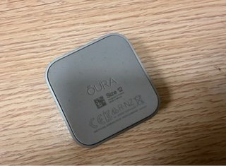 Anello Oura 4 nero lucido senza graffi misura 12