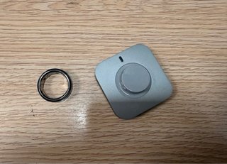Anello Oura 4 nero lucido senza graffi misura 12