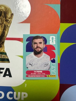 Cromo Tim Payne Mundial 2026