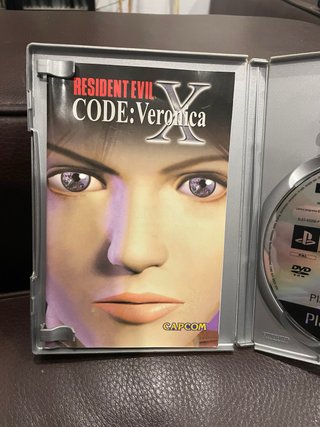 Resident Evil Code Veronica X PS2 con scatola e manuale