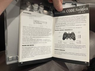Resident Evil Code Veronica X PS2 con scatola e manuale