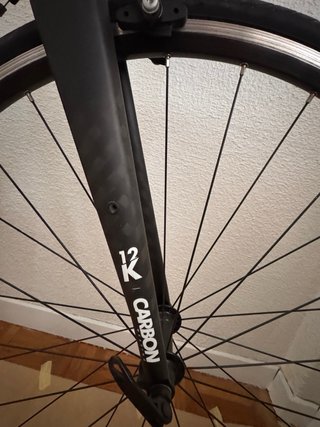 Bicicleta BTWIN Triban 500 Negra