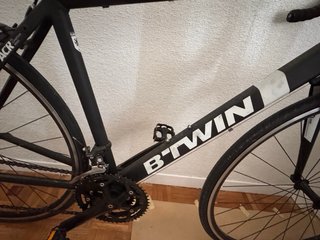 Bicicleta BTWIN Triban 500 Negra
