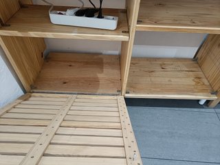 Aparador de madera hecho a mano