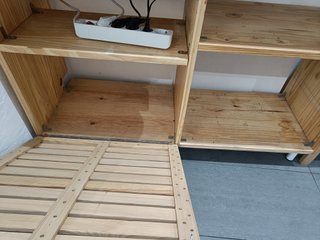 Aparador de madera hecho a mano