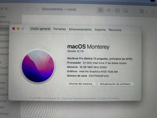 MacBook Pro Retina 13” (2015)