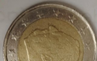 2 euro Belgio 2000 - Eccesso di metallo