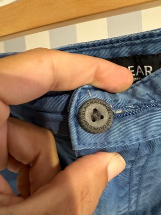 Pantalón hombre azul Pull&Bear 42