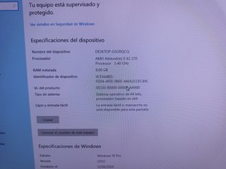 Placa base 8GB RAM