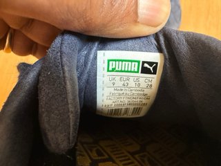 Zapatos Puma Roma Talla 43 Azul Marino