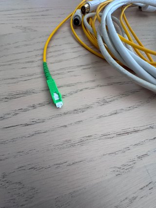 Lote Cables Coaxiales y Fibra Óptica