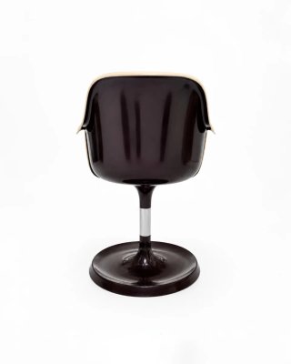Sillón tipo tulip diseño Space Age, años 70